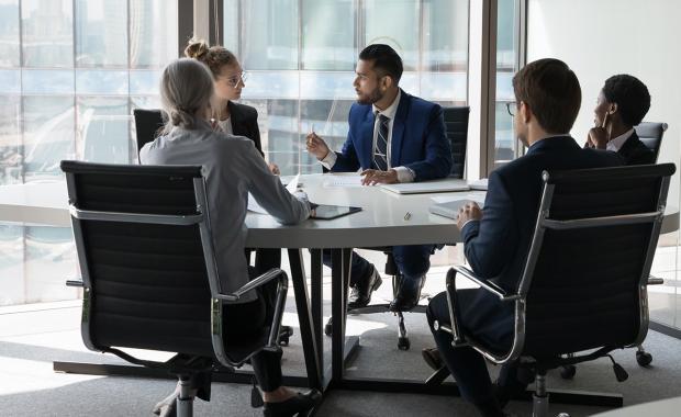 Business people in a meeting